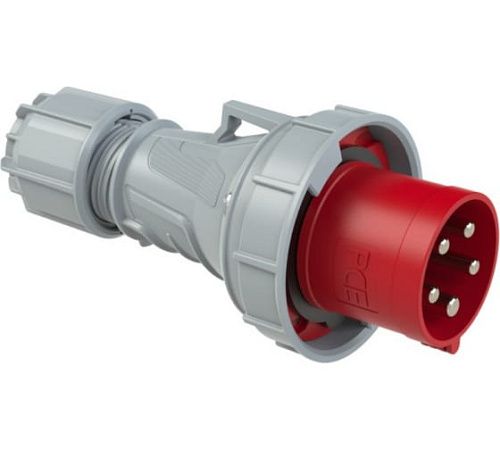 Вилка кабельная 63А/400V/3P+N+E/IP67 (PCE Австрия)