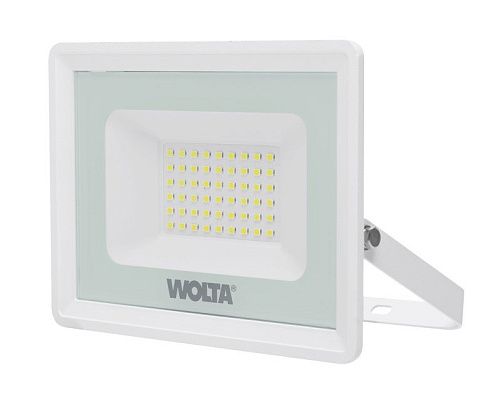 Прожектор светодиодный WFL-50W/06W 50Вт 5700К 4500Лм IP65 Wolta белый