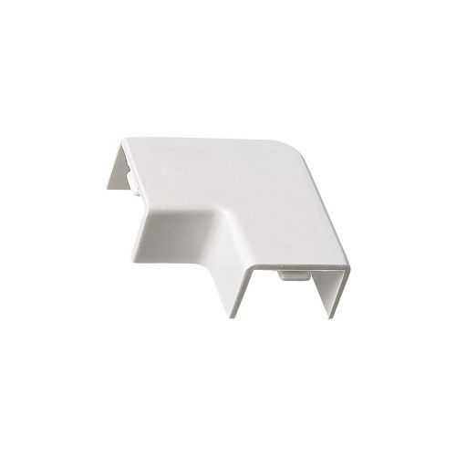 Поворот 90° для кабель-канала 20х10мм (белый) Ruvinil