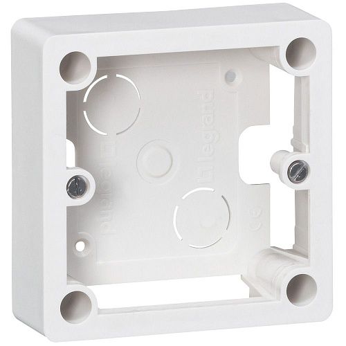 Коробка накладная ОУ 100x100x36мм к артикулам 55452 и 55812 IP20 Legrand (55849)