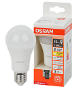 Лампа светодиодная ЛОН LS CLA 75 12W/827 170-250V FR E27 1055Lm d60х120  матовая OSRAM
