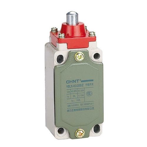 Выключатель путевой YBLX-K3/20S/Z с толкателем CHINT (439025)
