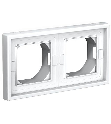 Рамка 2 постовая IP44 (белый) ARTGALLERY SE