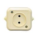Розетка ОУ без заземления IP44 (крем) Nemliyer MAKEL Розетка ОУ без заземления IP44 (крем) Nemliyer MAKEL