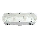 Коробка монтажная СУ для гипсокартона для рамочно-узловой сборки с винтами 226х76х45.5мм 3 местная IP20 BYLECTRICA