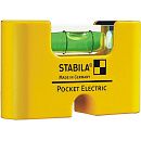 Уровень карманный 6.7см с зажимом 18115 Pocket Electric STABILA