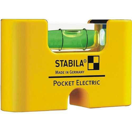 Уровень карманный 6.7см с зажимом 18115 Pocket Electric STABILA