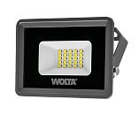 Прожектор светодиодный WFL-20W/06 20Вт 5700К 1800Лм IP65 Wolta серый