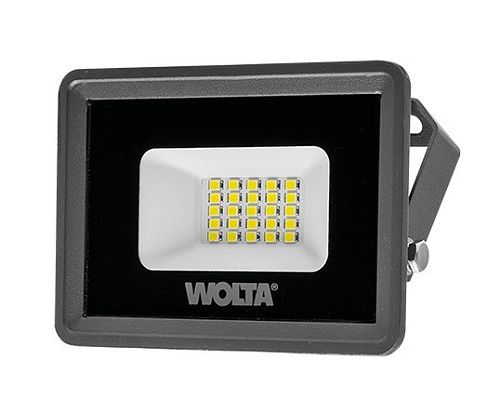 Прожектор светодиодный WFL-20W/06 20Вт 5700К 1800Лм IP65 Wolta серый