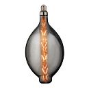 Лампа светодиодная 8Вт 2400К 250Лм 345х185мм E27 Filament ENIGMA-XL Horoz ТИТАНОВЫЙ (001-051-0008)