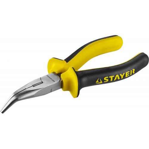 Тонкогубцы 160мм изогнутые IRONGRIP HERCULES 2203-4-16_z03 STAYER