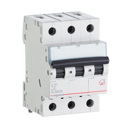 Автоматический выключатель 3п С63 6.0кА TX3 Legrand (404062)