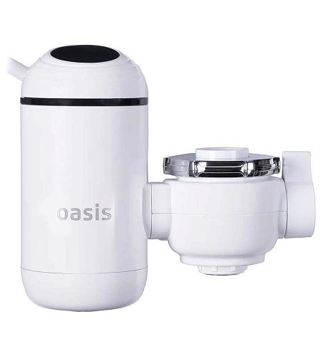 Электрический проточный водонагреватель для кухни «Oasis» NP-W (X) белый 4640039481171
