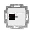 Розетка PC RJ45 категория 5e + заглушка (белый) Levit ABB Розетка PC RJ45 категория 5e + заглушка (белый) Levit ABB