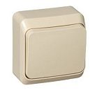 Выключатель ОУ 1кл (кремовый) ЭТЮД SE Выключатель ОУ 1кл (кремовый) ЭТЮД SE