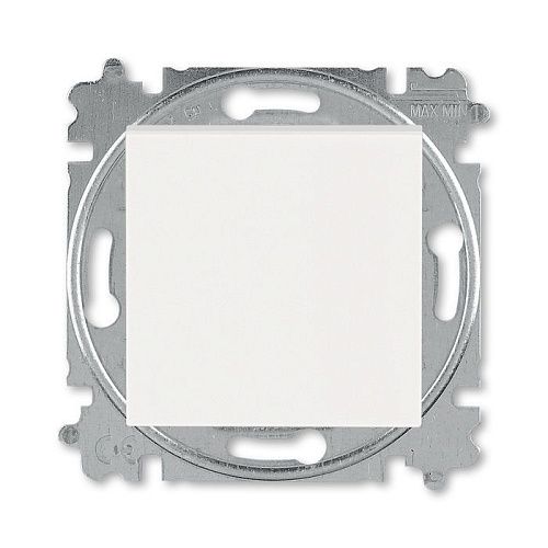 Переключатель 1кл (жемчуг/ледяной) Levit ABB