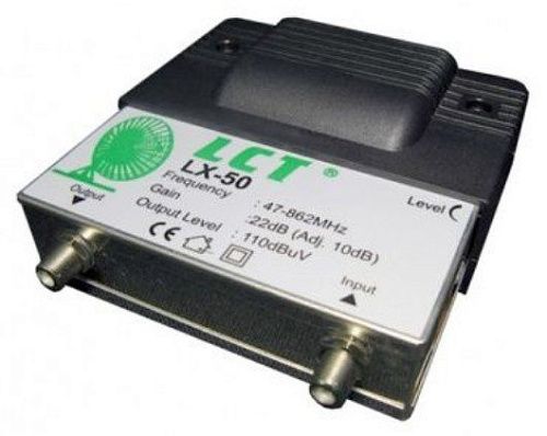 Усилитель ТВ-сигнала квартирный (LX-50) LANS