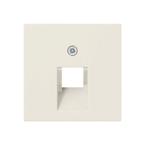 Накладка 1м наклонной телефонной/компьютерной розетки (подходит к серии ECO Profi) AS 500 (слоновая кость) ECO Prof JUNG