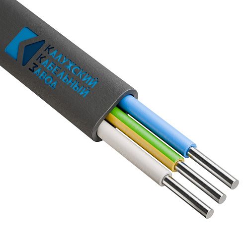 Кабель силовой АВВГ-Пнг(А) 3х2.5 Калужский кабельный завод (ККЗ) (ТУ по ГОСТ)