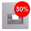 Накладка TF (алюминиевый металлик) DELTA Siemens (5TG1257) УЦЕНКА Накладка TF (алюминиевый металлик) DELTA Siemens (5TG1257) УЦЕНКА