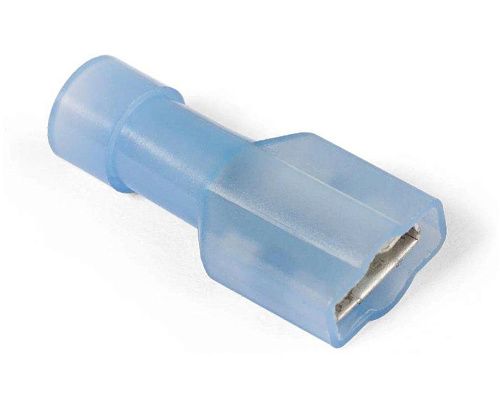 Разъем плоский изолированный РПИ-М(н) 2.5х6.3мм мама нейлон КВТ