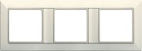 Рамка 3 поста (слоновая кость) ECO Profi Standart JUNG Рамка 3 поста (слоновая кость) ECO Profi Standart JUNG