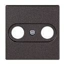 Накладка для розетки TV-FM (антрацит) ECO Profi JUNG Накладка для розетки TV-FM (антрацит) ECO Profi JUNG