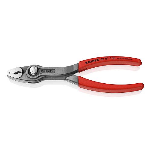 Ключ клещевой 150мм фронт. и боковой захват зев 3-16мм (обливные ручки) KNIPEX NEW!