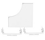 Отвод угловой на 80/105/150х35/50мм DLP Legrand (10763)