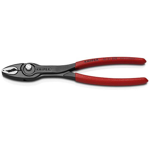 Ключ клещевой фронт. и боковой захват 200мм зев 4-22мм (обливные ручки) KNIPEX NEW!