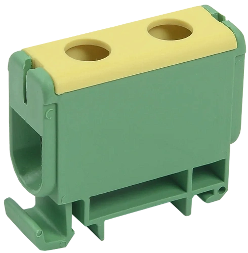 Клемма вводная силовая КВС 6-50мм2 PE (желто-зеленый) ИЭК