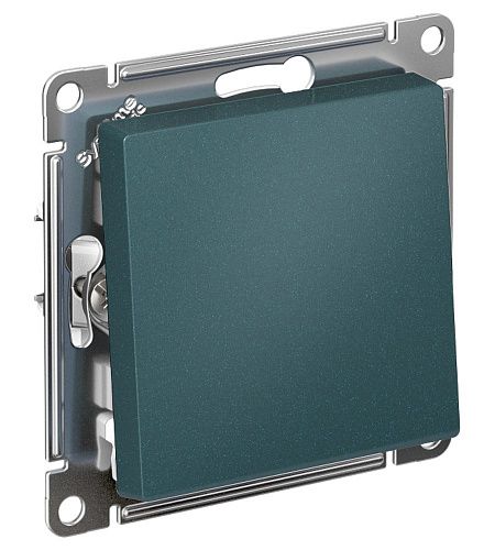 Переключатель 1кл перекрестный схема 7 10АХ (изумруд) ATLASDESIGN SE