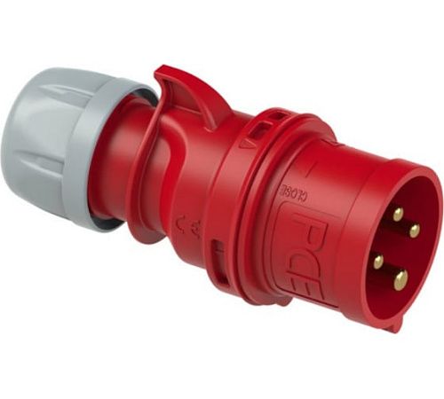 Вилка кабельная 16А/400V/3P+E/IP44 (PCE Австрия)