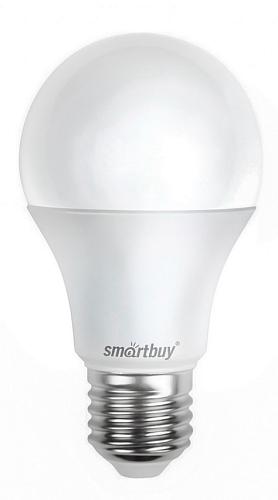Лампа светодиодная ЛОН SBL-A60-11-30K-E27-A А60 11Вт 3000К 880Лм Е27 Smartbuy