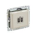 Зарядное устройство с 2-мя коннекторами USB (слоновая кость) Valena Classic Legrand/Daccord (774170) Зарядное устройство с 2-мя коннекторами USB (слоновая кость) Valena Classic Legrand/Daccord (774170)