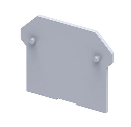 Крышка концевая для клеммы проходной OptiClip EP2.5/4UN-серый (КЭАЗ)