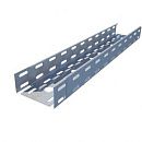 Лоток перфорированный 50х100х0.55мм Быстрый монтаж КМ-Профиль 3м