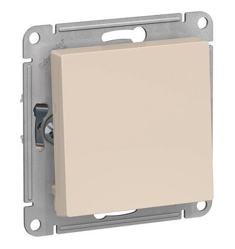 Выключатель 1кл с самовозвратом схема 1 10АХ механизм (бежевый) ATLASDESIGN SE