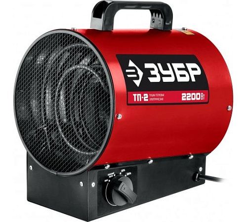 Тепловая пушка ТП-2 220В 2200Вт 2кВт 220В 230м3/ч 25м2 КОМПАКТ ЗУБР
