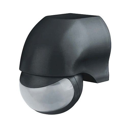 Датчик движения 1200Вт 180° IP44 (черный) настенный 12м NS-IRM06-BL ИК Navigator 80457