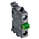 Контактный блок МСВ-10В для монтажа в кнопочные посты 1НО (зеленый) ABB ФЛ