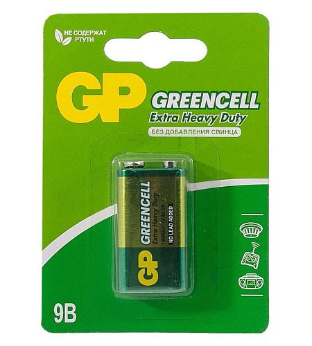 Батарейка солевая крона GP 1604GLF-2CR1 (4891199002212)