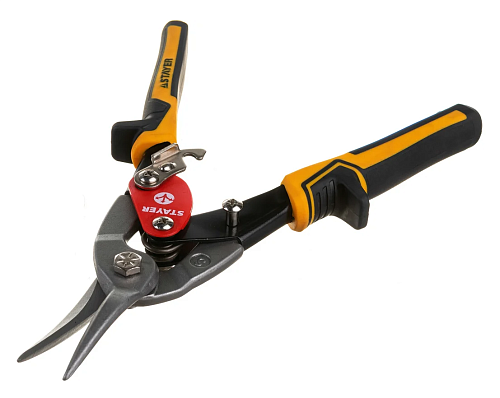 Ножницы пряморежущие 250мм 1мм для металла Cr-V 23055-S STAYER