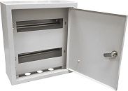 Щит распределительный навесной ЩРН-24 замок 1дверь 2ряда 350х300х125мм без сальников Øотв.32мм IP31 MECAS Щит распределительный навесной ЩРН-24 замок 1дверь 2ряда 350х300х125мм без сальников Øотв.32мм IP31 MECAS