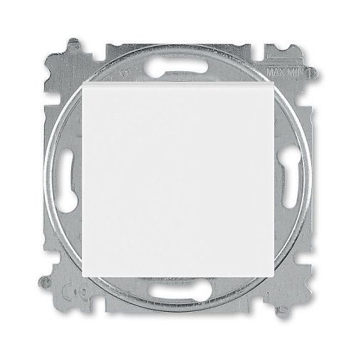 Переключатель 1кл перекрестный (белый/ледяной) Levit ABB