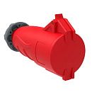 Розетка ССИ-224 32А-6ч/380-415В 3Р+РЕ IP44 переносная MAGNUM ИЭК