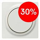 Накладка для диммера (электробелый) DELTA Siemens (5TС8900) УЦЕНКА Накладка для диммера (электробелый) DELTA Siemens (5TС8900) УЦЕНКА