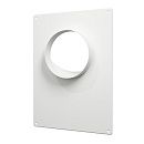 Площадка торцевая пластиковая 180х250мм фланец ø125мм (125ПТП.) ERA