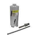 Коронка алмаз. по бетону 72х150мм сухое сверл. Армир./слабо арм. бет. Laser Deep Drill  Hilberg 
