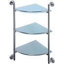 Полка LEDEME угловая 3-ярусная L1707-3